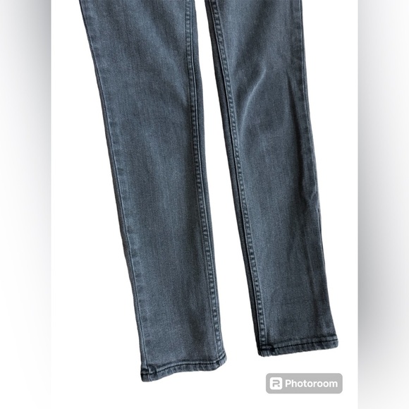 Anine Bing Frida Jeans Charcoal Sz 25 Edgy Grunge RockerChic - Picture 11 of 15